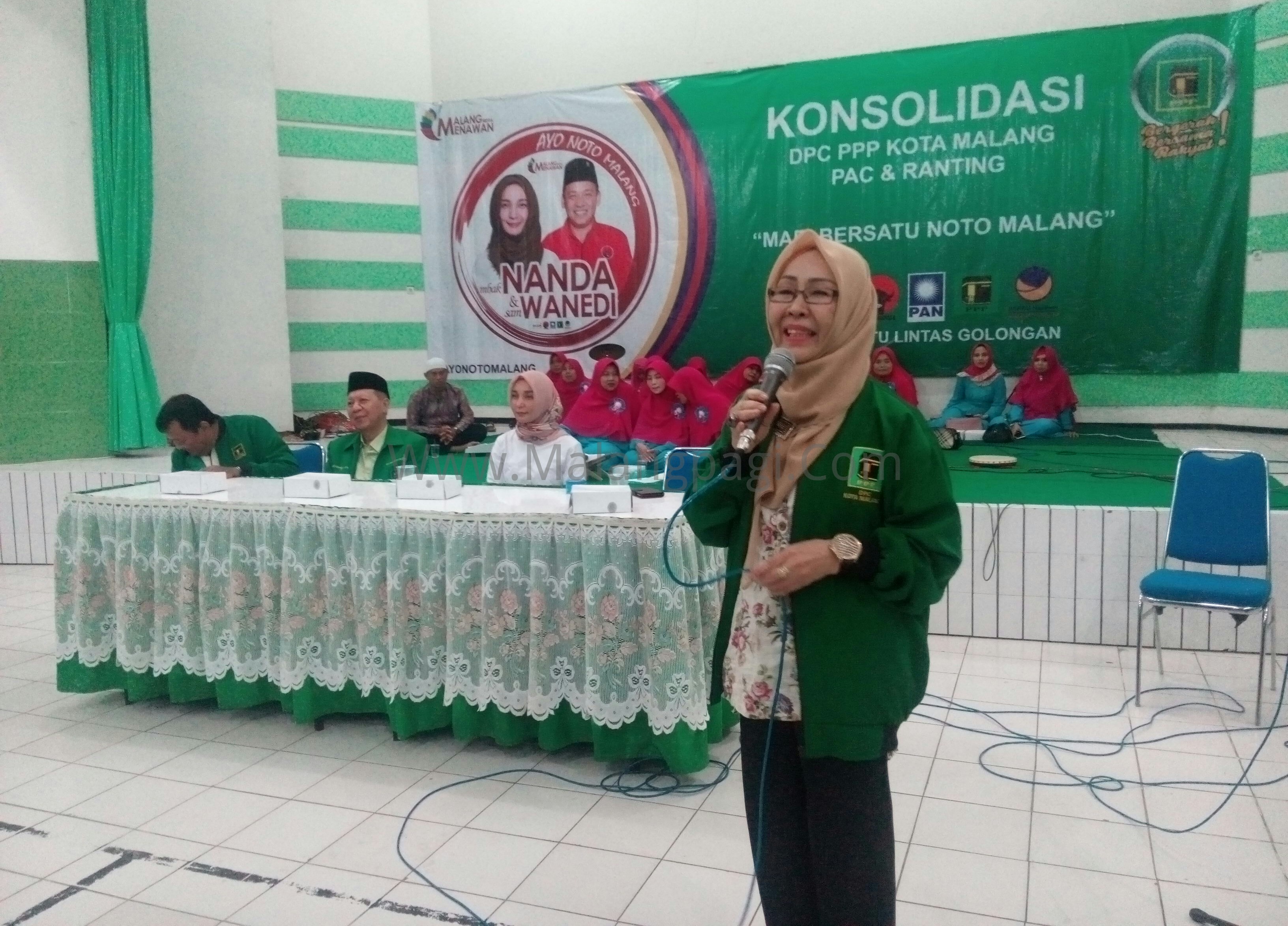 DPC PPP Kota Malang, Deklarasi Siap Menangkan MENAWAN