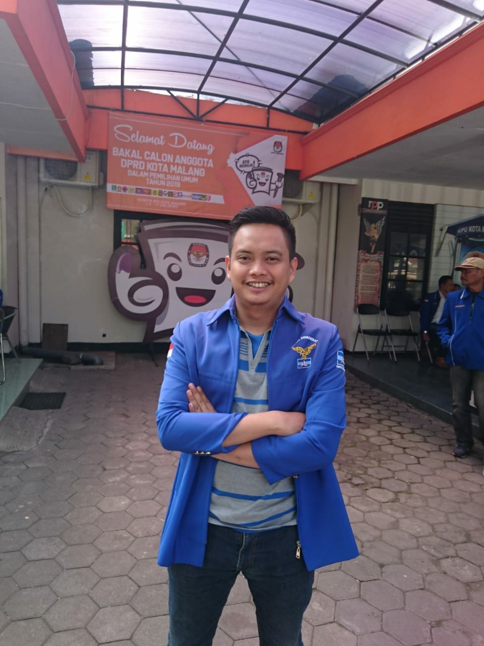 Ketua GMNI Malang Raya Periode Tahun 2015-2017 Adi Priatama Daftar Bacaleg