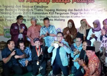 Plt Walikota Malang Resmikan Pasar Topeng Di Kampung Budaya Polowijen