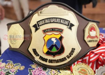 Big Match Boxing International Rebutkan Sabuk Emas Kapolres Malang