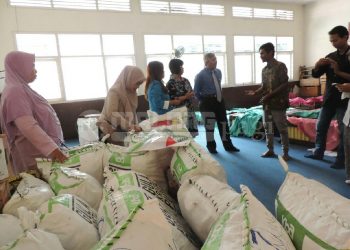 Krisis Air Bersih Di Lombok Utara, ITN Malang Kirim Bantuan Logistik