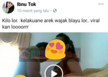 Diduga Remaja Wajak, Viral Di Fb Sedang Hoho Hihe Di Ruang Tamu
