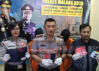 Kawanan Pencuri Isi Mobil Parkir Dibekuk Polresta Malang