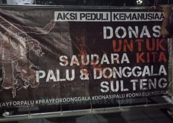 Hari ke Dua, Lintas Komunitas Malang Raya Galang Donasi Peduli Palu dan Donggala