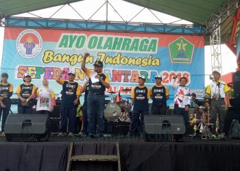 Sofyan Edi Jarwoko Berangkatkan Ratusan Peserta Sepeda Nusantara 2018