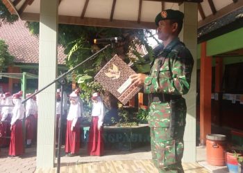 Babinsa Sahabat Siswa, Jaga Terus Kebhinekaan Itu Ciri Khas Bangsa Indonesia