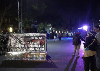 Lintas Komunitas Kota MALANG Galang Donasi Untuk Palu Dan Donggala