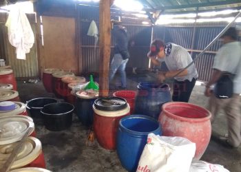 Pabrik Miras Gedangan Digrebeg Bea Cukai Malang