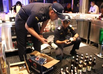 Genderang Perang Terus Ditabuh Pemkot Malang, Kembali “Obrak” Tempat Hiburan Yang Jual MINOL