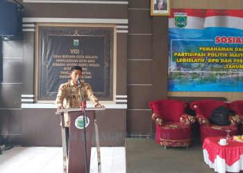 Kesbangpol Gelar Sosialisasi Pemahaman Dan Partisipasi Masyarakat Terhadap Pemilu 2019