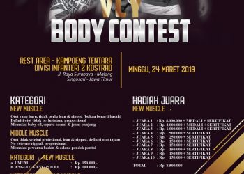 Divisi Infanteri 2 Kostrad Gelar VCY Body Contest