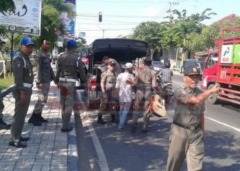 Satpol PP Kabupaten Pamekasan Operasi Pekat