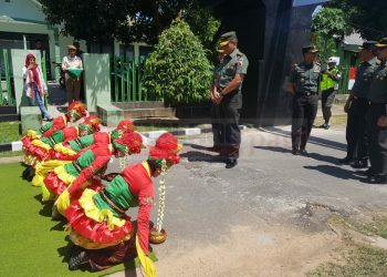 TNI Bersama Kepolisian Siap Amankan Pemilu 17 April Mendatang Di Pamekasan