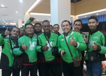Modal Dengkul, Tukang Ojek Online ini Maju jadi Caleg Perindo