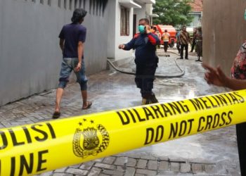 Sempat Membuat Panik, Salah Satu Ruangan RSUD Dr Iskak Tulungagung Terbakar