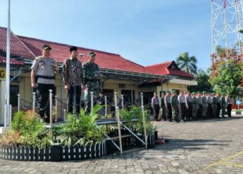 Apel Ops Mantap Brata, 1.100 Personel Gabungan Siap Amankan Pemilu 2019 Di Sampang