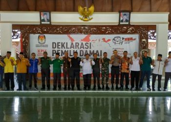 KPU Kabupaten Pamekasan Gelar Deklarasi Damai Pemilu
