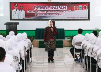 Dewanti Tekankan Panca Prasetya Korpri Kepada CPNS TA. 2018 Kota Batu