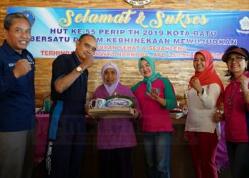 HUT Perip 55 Tahun, Peduli Dengan Istri Purnawirawan Dan Upaya Pencegahan Narkoba