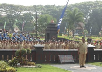 Pemkot Malang Gelar Upacara Peringatan Hari Otoda Ke 23 Tahun