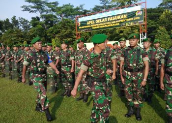 Apel Gelar Kesiapsiagaan Pemilu 2019, Dandim Tekankan Netralitas TNI