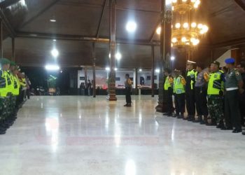 Jelang Pemilu, 3 Pilar Tulungagung Gelar Patroli Gabungan Skala Besar