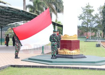 Kasdivif 2 Kostrad Pimpin Upacara Hari Lahir Pancasila