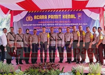 Duduki Posisi Baru, Polres Batu Mutasi Empat Pejabat