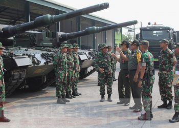 Jelang Latgab, Tim Wasev Itjen TNI Melakukan Pengecekan Kesiapan
