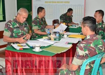 Kolonel Cba M. Imran Melaksanakan Current Audit di Divisi Infanteri 2 Kostrad