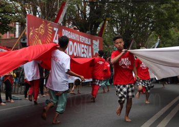 Meriahkan HUT Kemerdekaan ke 74 RI, 24 Desa Ikuti Karnaval di Batu