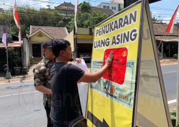 BI Tertibkan Lapak Money Changer Tidak Berizin di Malang