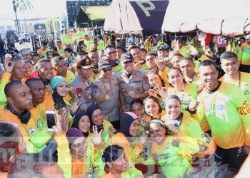 TNI Polri Berikan Dukungan dan Semangat kepada Wanita Selam Indonesia