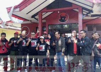 Ratusan kader dan pengurus PDIP berduyun-duyun meramaikan Kongres Bali