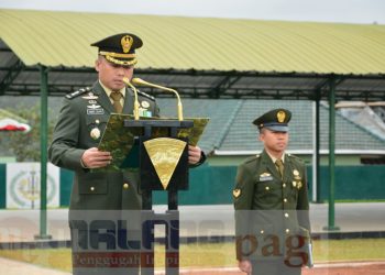 Aspers Kasdivif 2 Kostrad Pimpin Upacara Peringatan HUT RI ke 74