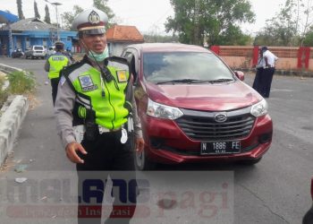 Satlantas Polres Sampang Lakukan Giat Ops Gabungan