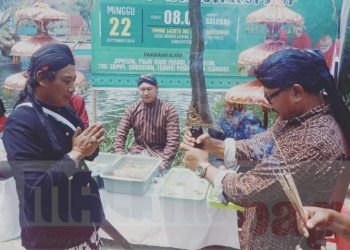 Jamasan Pusaka dan Shidikara di Wahana Wisata Wendit