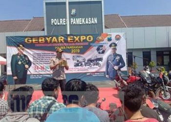 Gebyar Expo Pengambilan Barang Bukti Kejahatan Sekaligus Servis Gratis
