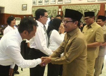 Pengukuhan 37 Guru sebagai Kepala Sekolah, Sutiaji: Ini Amanah harus Dijaga