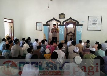 Ciptakan Pilkades Aman dan Damai, Polres Pamekasan Gelar Safari Jumat