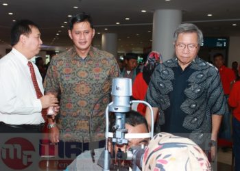 Pangdivif 2 Kostrad Hadiri Acara Baksos Katarak di Surabaya