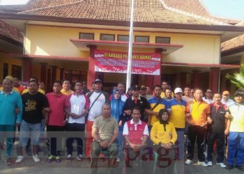 Pilkades Serentak, Cakades Lakukan Ikrar Deklarasi Damai dan Olahraga Bersama