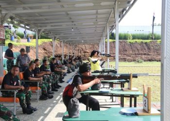 Divif 2 Kostrad Selenggarakan Lomba Tembak Senapan Angin Metal Silhouette dan Multicut