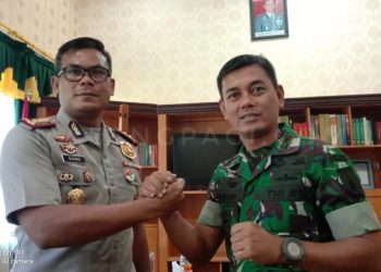 Tingkatkan Sinergitas, TNI Polri Laksanakan Apel Bersama