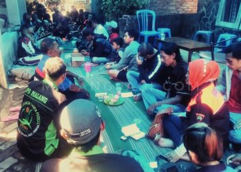 Lintas Komunitas Malang Raya Takziah ke Almarhum Korban Tabrak Lari