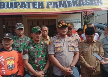 Kapolres Pamekasan Cek Kesiapan Penanggulangan Bencana Alam