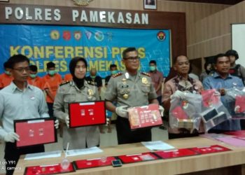 Polres Pamekasan Gelar Konferensi Pers Ungkap Kasus Pidana