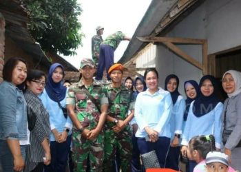 Ketua Pia Ranting 05-03/G IV Denmatra 2 Phaskas Hadiri Bedah Rumah di Turirejo