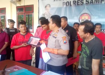 Satnarkoba Polres Sampang Amankan Dua tersangka Asal Torjun