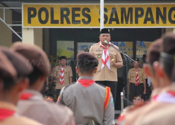 Apel Besar Saka Bhayangkara, Ini Amanat Kapolres Sampang